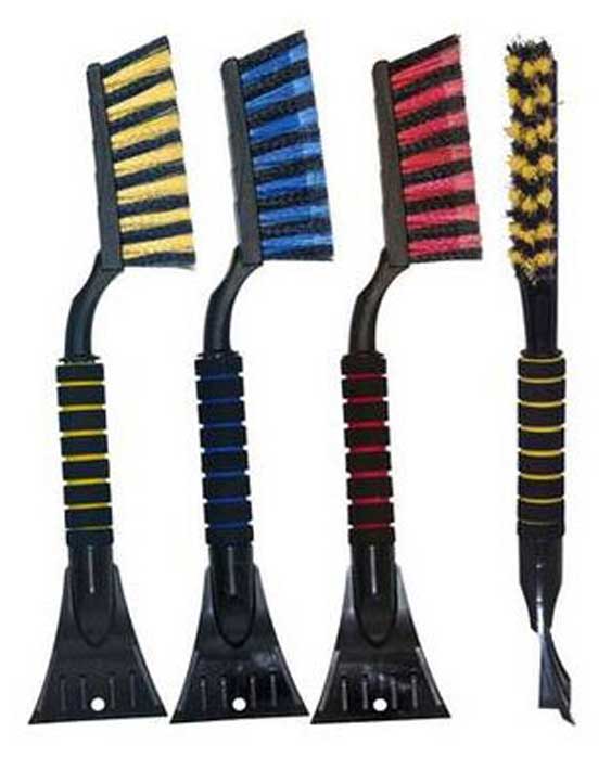 Изображение товара Щетка для снега cо скребком Black&Blue, 65 см