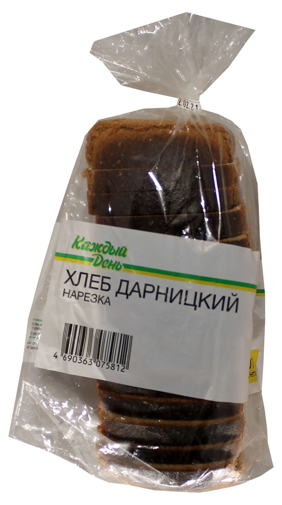

Хлеб Каждый день Дарницкий без сахара нарезка, 650 г