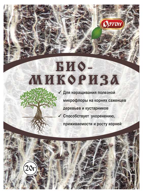 

Стимулятор корнеобразования Ортон Биомикориза, 20 г