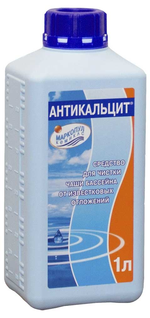 

Средство для чистки бассейнов Маркопул Кемиклс Антикальцит, 1 л