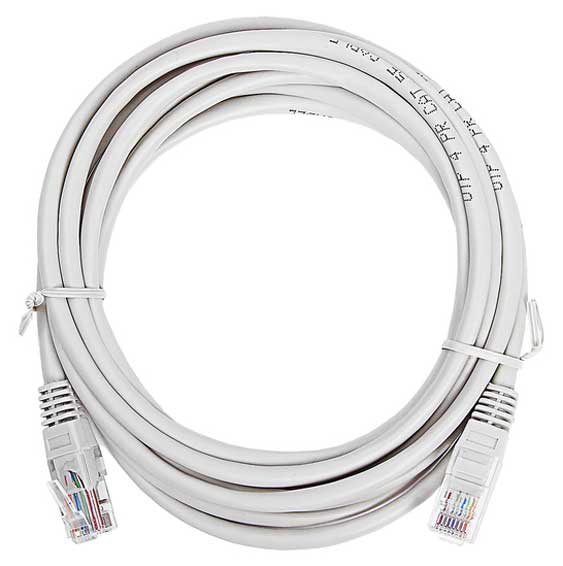

Патч-корд Gembird PP12-3M, UTP Cat5E, 3 м, серый