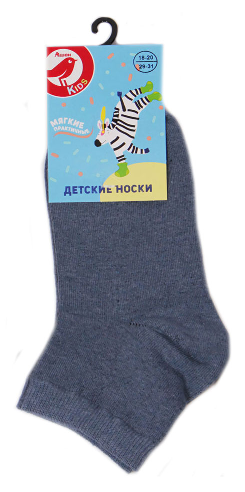 

Носки детские АШАН Красная птица синие, р.14/16