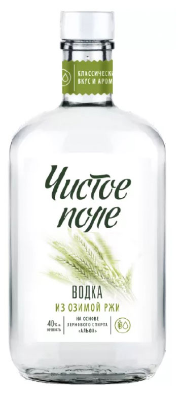 

Водка Татспиртпром Чистое поле Россия, 0,5 л