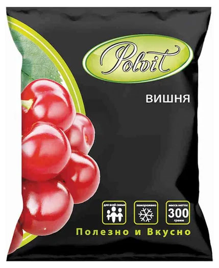 

Ягодная смесь Вишня Polvit замороженная, 300 г