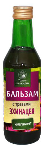 Травы Башкирии | Бальзам «Травы Башкирии» бальзам эхинацея с травами, 240 мл