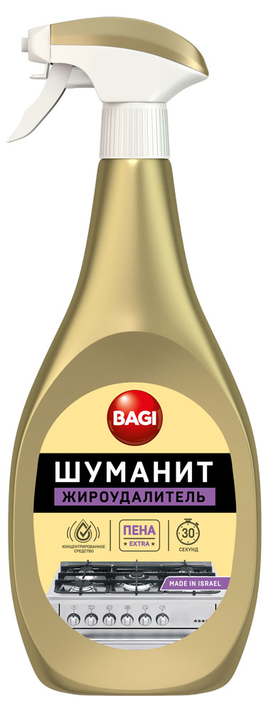 

Чистящее средство Bagi Шуманит жироудалитель, 400 мл