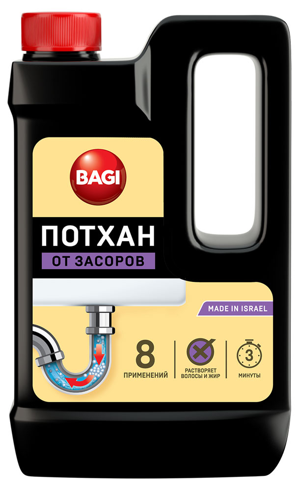 

Чистящее средство от засоров Bagi Потхан, 600 г