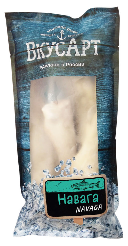 

Навага замороженная Вкус Арт неразделанная, 900 г