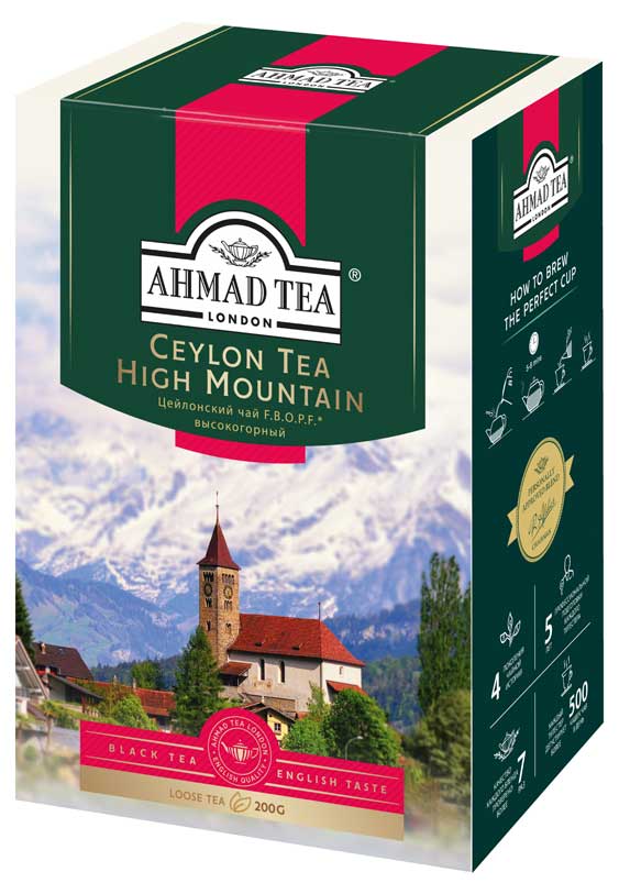 

Чай черный Ahmad Tea Цейлонский F.B.O.P.F. Высокогорный листовой, 200 г
