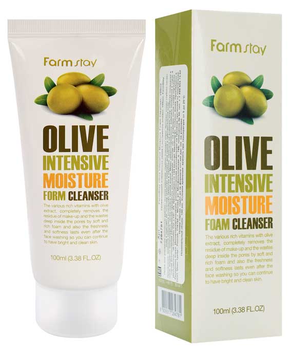 

Пенка для умывания FarmStay с экстрактом оливы, 100 мл