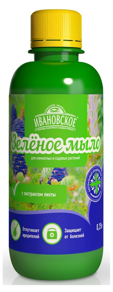 

Инсектицид универсальный Зеленое мыло, 250 мл