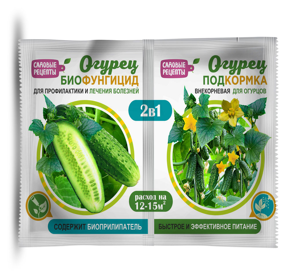 

Биофунгицид для огурцов 2-в-1, 10 мл