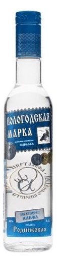 Изображение товара Водка Вологодская Марка Родниковая 0, 5 л - чистый вкус и российское качество