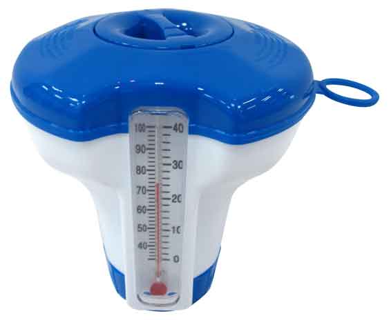 

Диспенсер плавающий Garden Star с термометром 1-1/2", 12,5х12,5х13,5 см