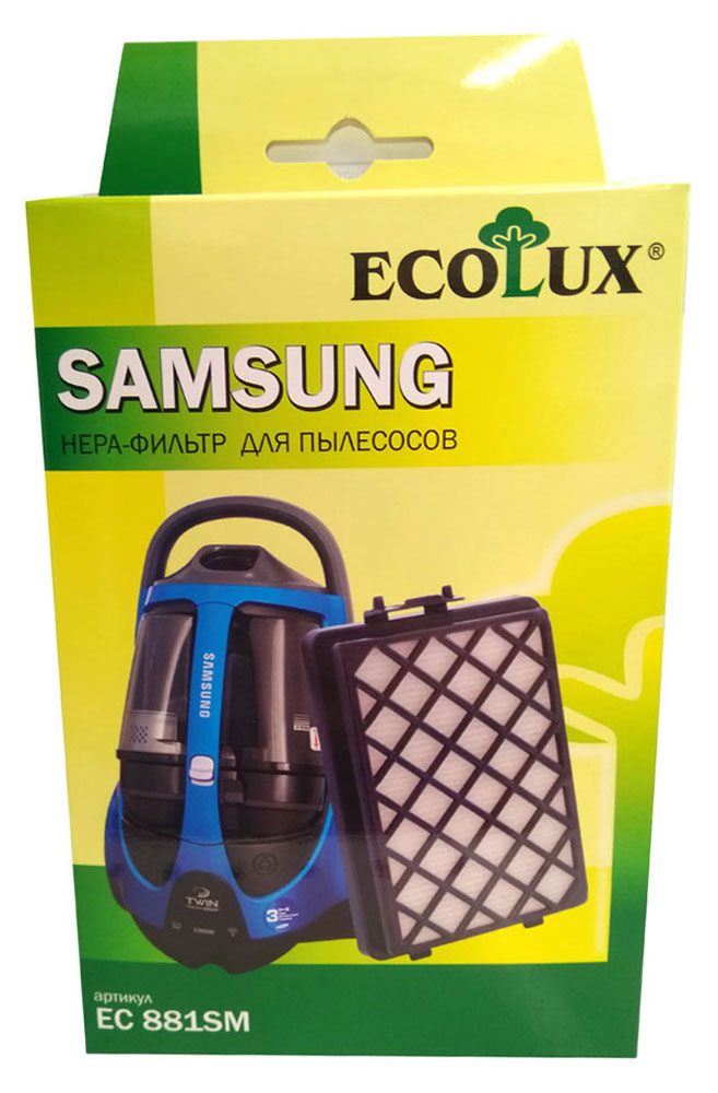

HEPA-фильтр Ecolux EC881SM для пылесосов SAMSUNG