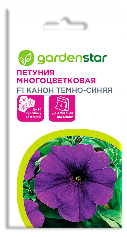 

Семена Петуния многоцветковая Garden Star Канон F1, 10 шт