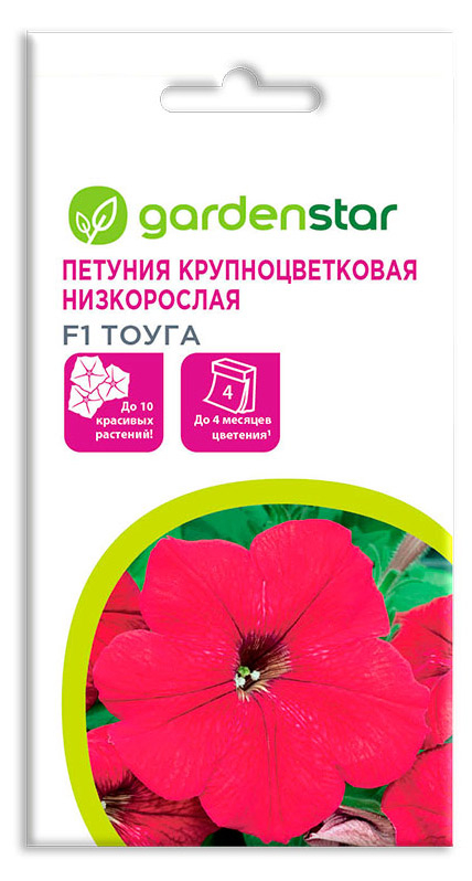

Семена Петуния низкорослая Garden Star Тоуга F1, 10 шт