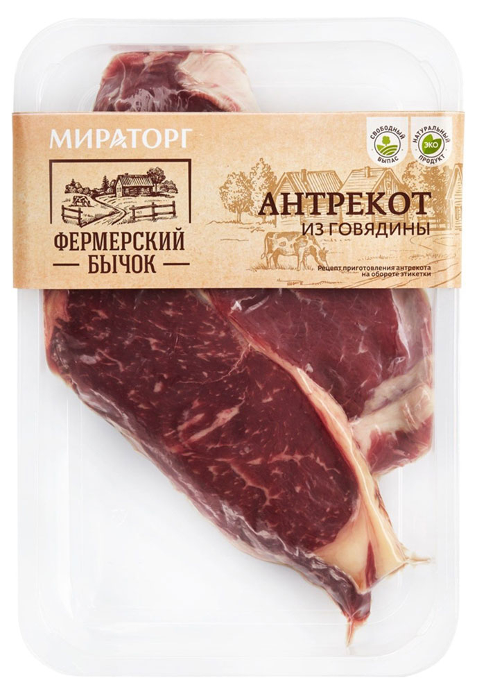 

Антрекот из говядины Мираторг, 410 г