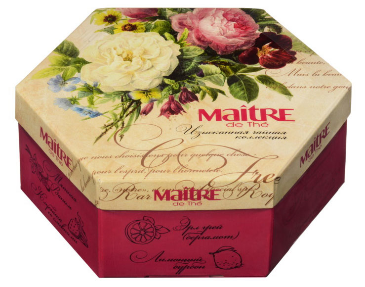 

Набор чая Maitre de Th черный + зеленый в пакетиках, 60х2 г