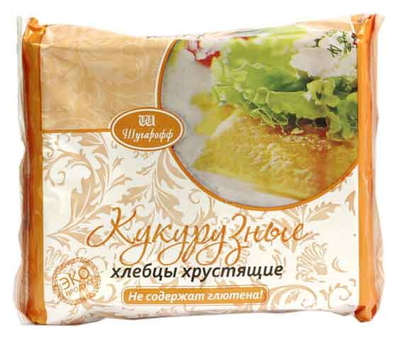 

Хлебцы кукурузные Шугарофф безглютеновые, 60 г