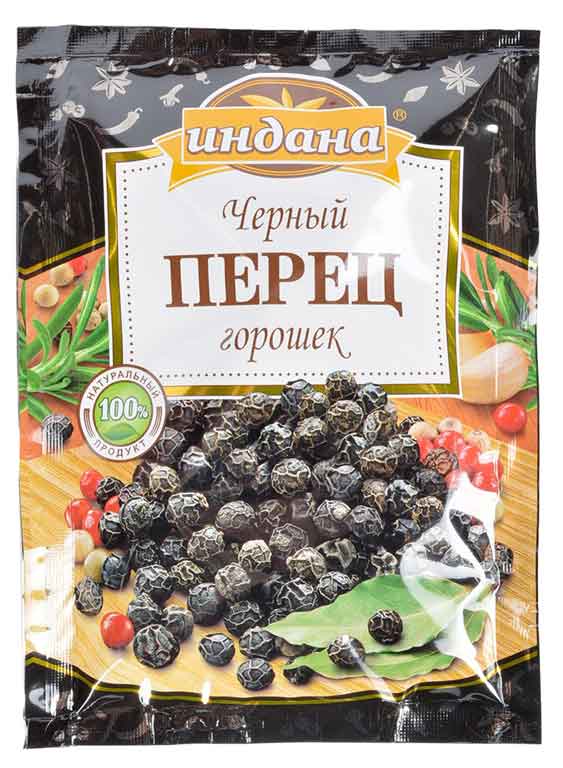 

Перец черный Индана горошек, 50 г