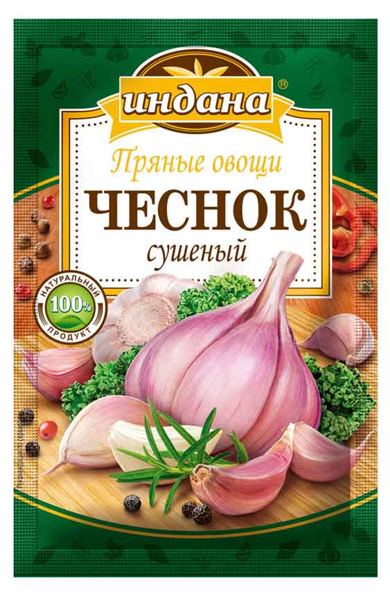 

Чеснок Индана сушеный, 15 г