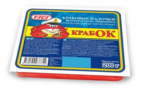 

Крабовые палочки VICI КрабОК, 200 г