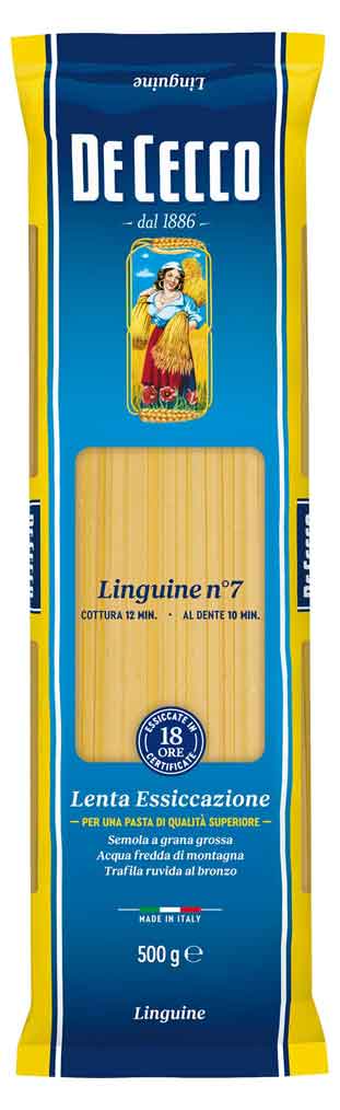 

Макаронные изделия De Cecco Linguine 07, 500 г