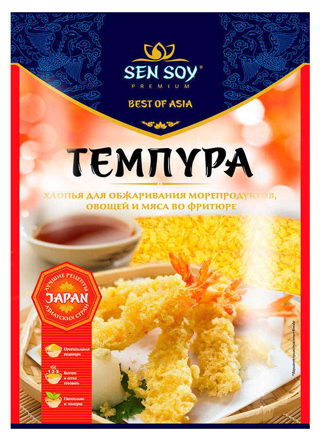 

Хлопья панировочные Sen Soy Tempura, 100 г