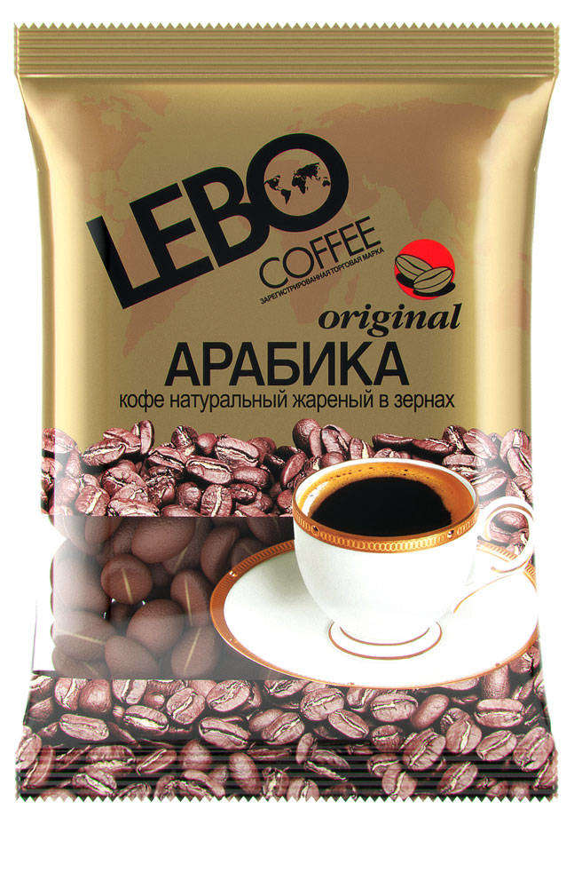 

Кофе в зернах Lebo Original Арабика, 100 г
