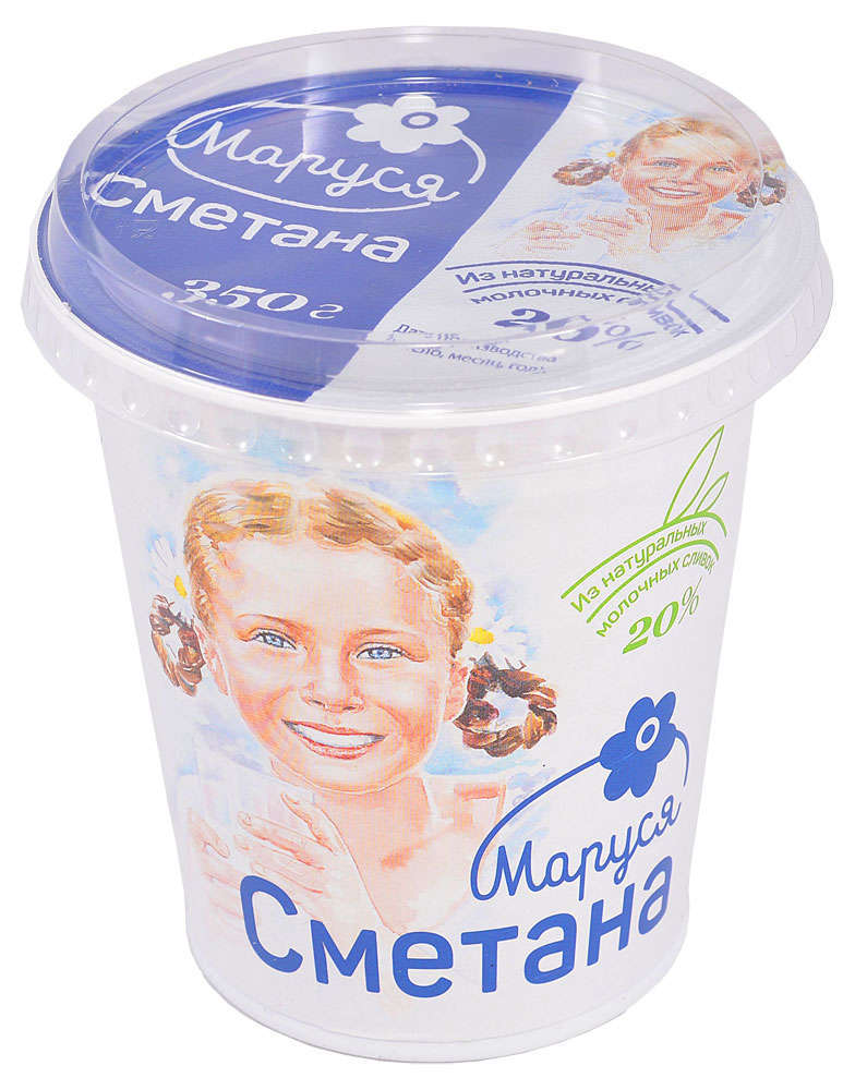 

Сметана Маруся 20%, 350 г