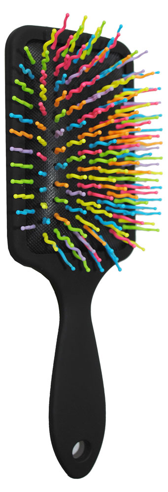

Щетка для волос прямоугольная Studio Style цветные зубчики