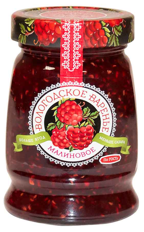 

Варенье ЭкоПродукт Вологодское малиновое, 370 г