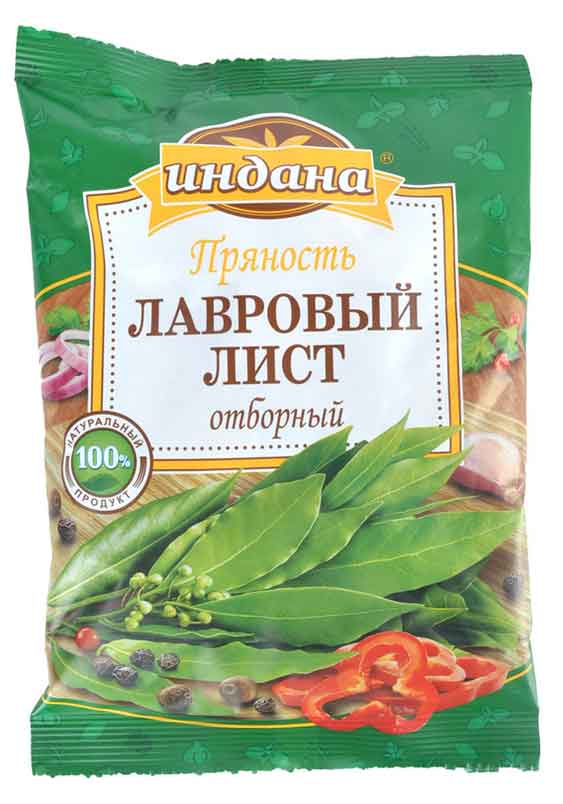 Изображение товара Лавровый лист «Индана» отборный, 15 г
