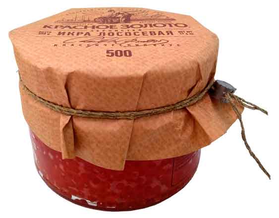 

Икра лососевая Красное Золото соленая горбуша, 500 г