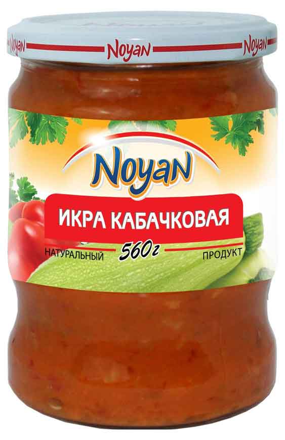 

Икра кабачковая Noyan, 560 г