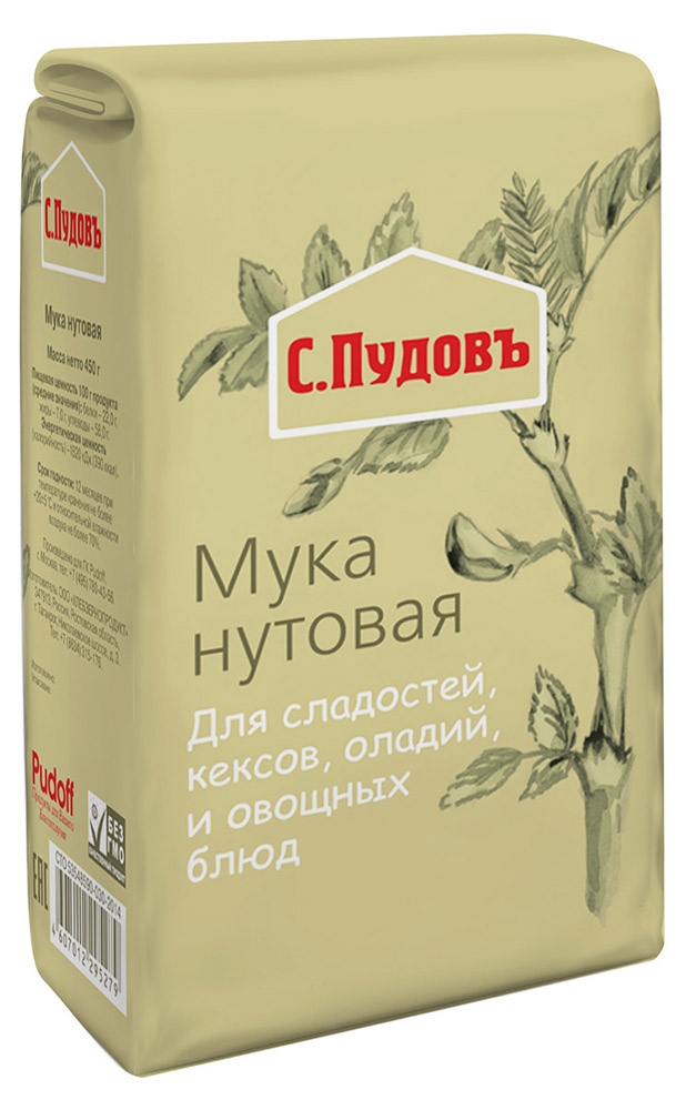 

Мука нутовая С. Пудовъ, 450 г