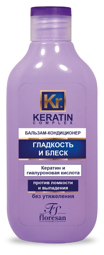 

Бальзам-кондиционер для волос Floresan гладкость и блеск, 300 мл
