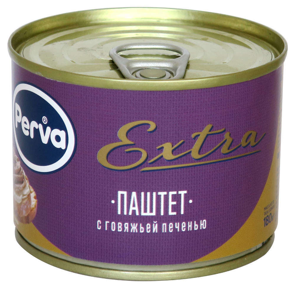 

Паштет Perva Extra из говяжьей печени, 250 г