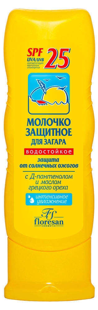 Изображение товара Молочко для загара Floresan SPF 25, 125 мл