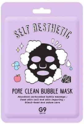 

Маска для лица G9SKIN Self Aesthetic Pore clean Bubble Mask тканевая, 23 мл
