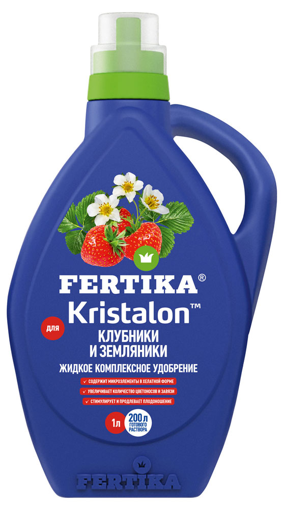 

Удобрение для клубники и земляники Fertika Кристалон, 1 л
