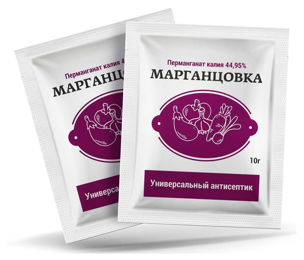 

Марганцовка 44,9%, 10 г