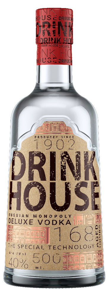 

Водка Drink House Deluxe Россия, 0,5 л