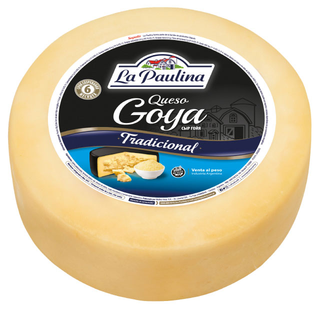 

Сыр твердый La Paulina Гойя 40% БЗМЖ, вес