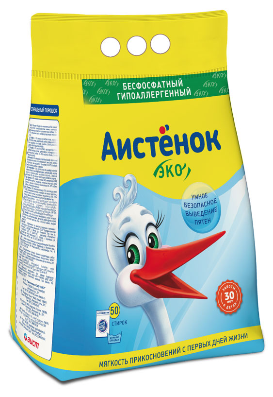 

Стиральный порошок детский Аистенок, 4 кг