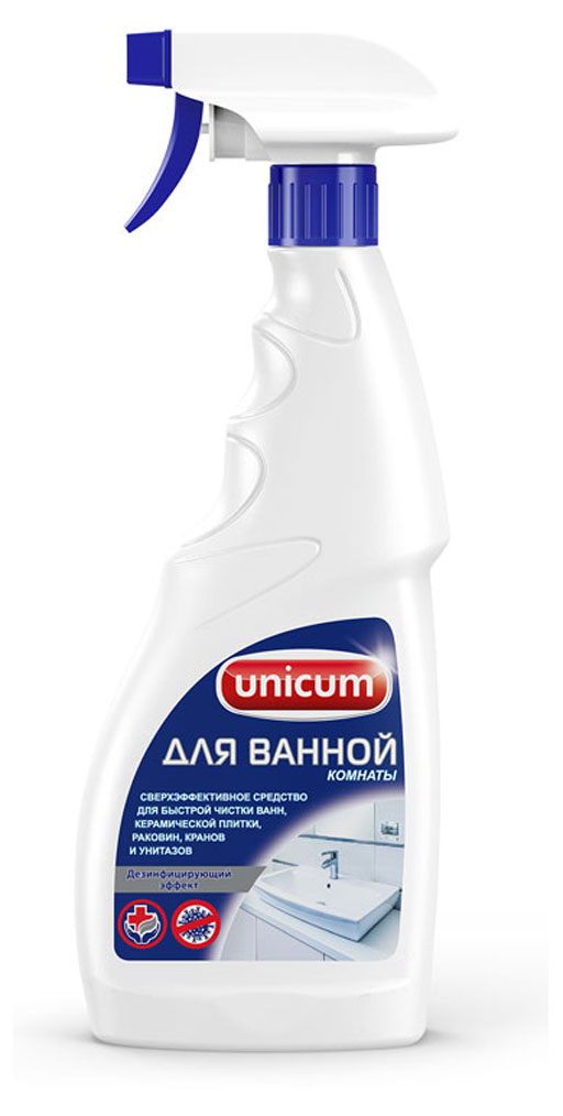 

Средство-спрей для чистки ванной комнаты Unicum, 500 мл