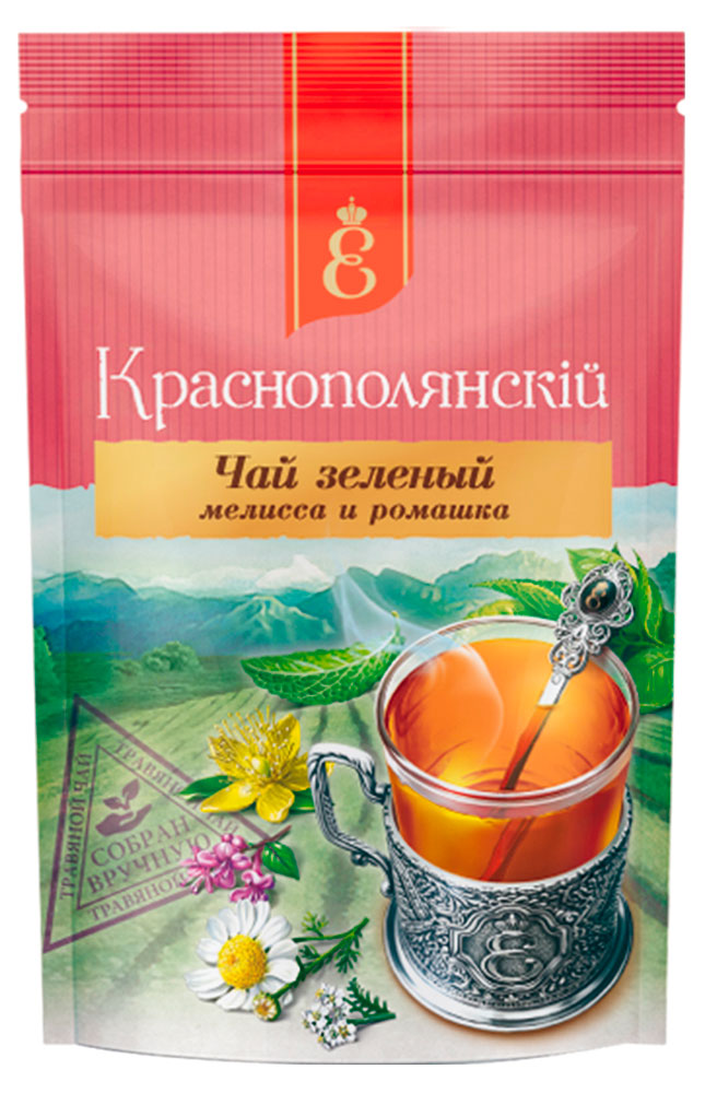 

Чай зеленый ВЕКА Краснополянский с мелиссой и ромашкой, 60 г