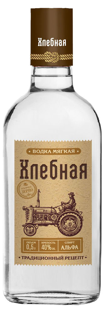 

Водка Хлебная Россия, 0,5 л