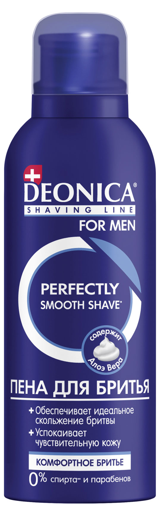 

Пена для бритья Deonica For Men Комфортное бритье, 95 мл